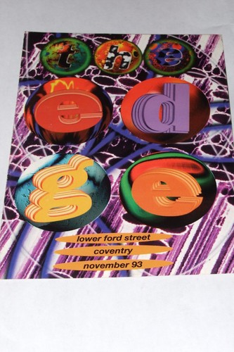 The edge rave flyer 1993 - edge,