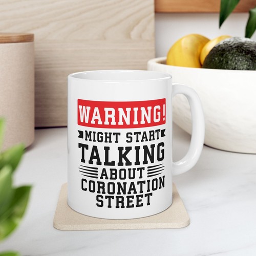 Coronation street mug cup fan - coronation,