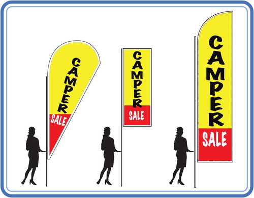 Camper van sale - , flags