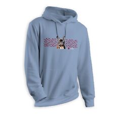 Frenchie Hearts Hoodie | French Bulldog Animal Puppy Lover Gift For Her