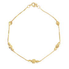 22ct Yellow Gold Diamond Cut