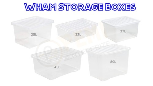 Wham plastic storage shelf box - plastic,