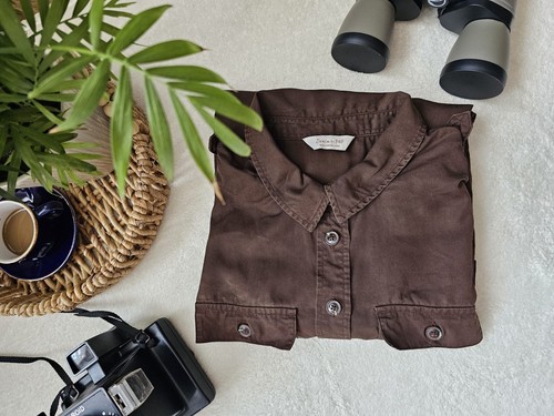 Womens brown lyocell - brown, utility