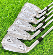 Lefty Callaway X-Forged Iron Set 5-9,P UNI flex SR Left Handed Used