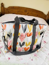 Caroline Gardner Hearts Travel Overnight Bag - Unused