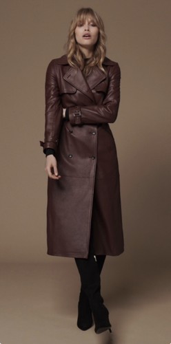 Karen millen leather trench - karen,