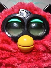 Interactive Furby Toy by Hasbro | 2012 | Black & Red | Tested & Working |
