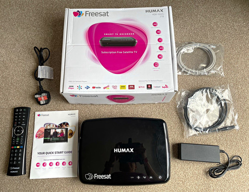 Humax freesat hdr 1100s - humax, 2tb