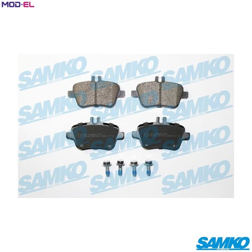 Brake pad set - set, disc