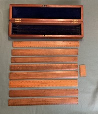 Antique Engine Divide Rulers
