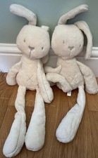 Mamas & Papas Millie & Boris Bunny / hug Toy  / Comforter X 2 