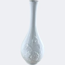 White Porcelain Embossed