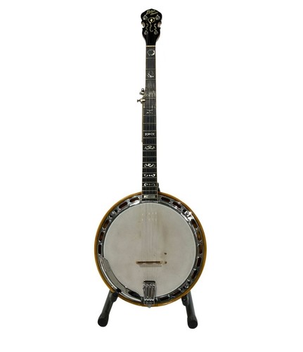 Blue bell wreath - bell, 5-string