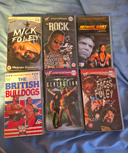 Wwf silver vision - wwf, vhs
