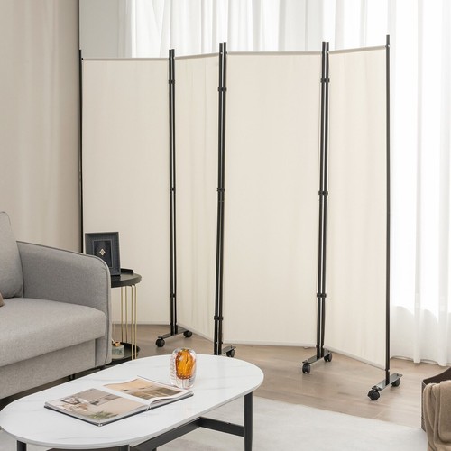 Rolling panel room divider - room,