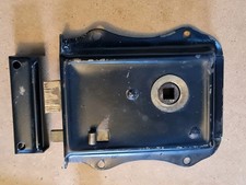 Old vintage metal door rim