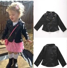 UK Baby Girl Black Motorcycle