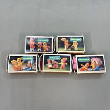 Vintage Matchbox Baby Babies Yellow Red Pink Blue Pierino Doll 1970s 5 Boxes