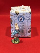 The World of Beatrix Potter Figure Peter Rabbit Running Border Fine Arts 284246