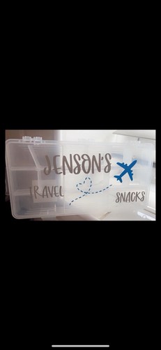 Personalised travel snack - personalised,