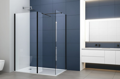 8mm frameless walk shower - walk,