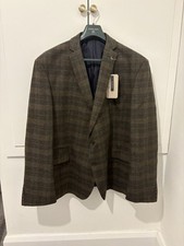 Racing Green Brown Check Suit