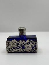 Cobalt Blue Glass Perfume