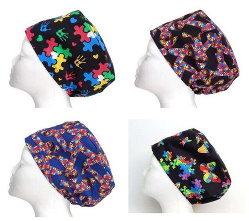 Autism awareness scrub cap - awareness,