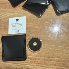 24ct solid gold Queen mother 125th anniversary 2025