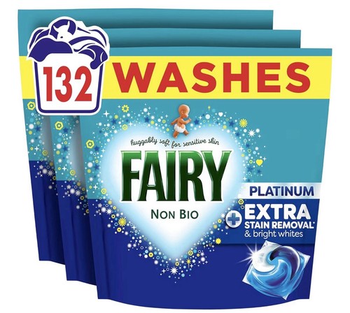 Fairy non bio platinum washing - bio,