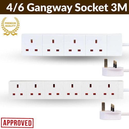 Durable 6gang surge - durable, 4/6gang
