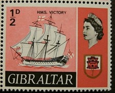 GIBRALTAR 1967-69 SG200 QEII