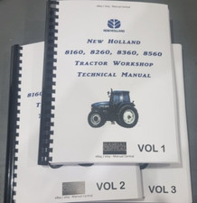 NEW HOLLAND TRACTOR 8160 8260