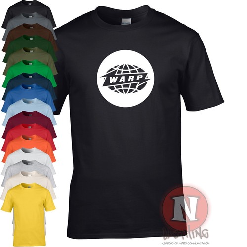Warp shirt techno old school - t-shirt,