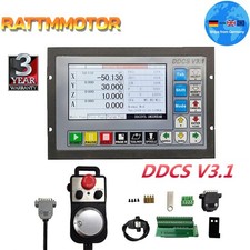 4 Axis 500khz Offline Motion CNC Controller System DDCSV3.1 &MPG Handwheel「EU」
