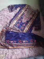 printed velvet salwar kameez