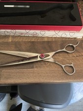Professional Dog Grooming Scissors Right Handed Straights For Thick Coats
