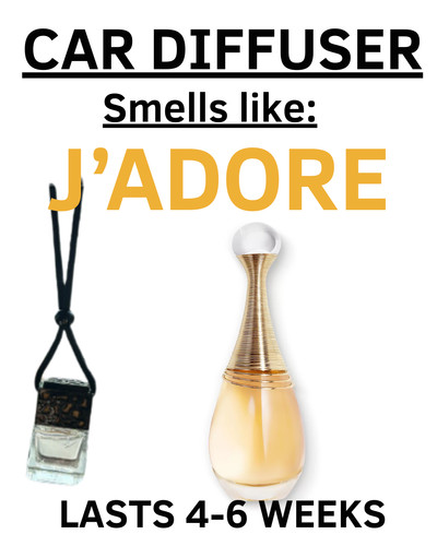 Adore car diffuser - j'adore,car, diffuser,designer
