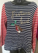 Joules Women’s Xmas Pyjama Top Size 20