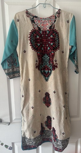 South asian print tunic - asian,