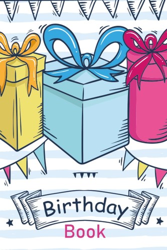 Birthday book important date - birthday, book: