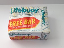 Vintage LIFEBUOY Soap 4 Bars 125g Each SEALED