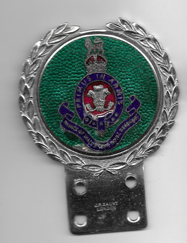 Prince wales regiment car - of,