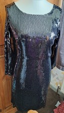 A Black Sequined Dress Size 12