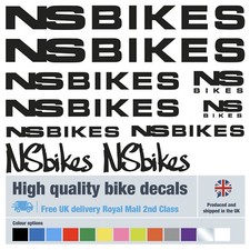 NS Bikes bike decals labels