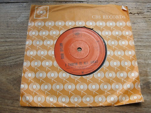 Bob dylan i threw it - ,