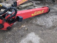 Palfinger Epsilon E120 double boom complete crane grab tipper grab