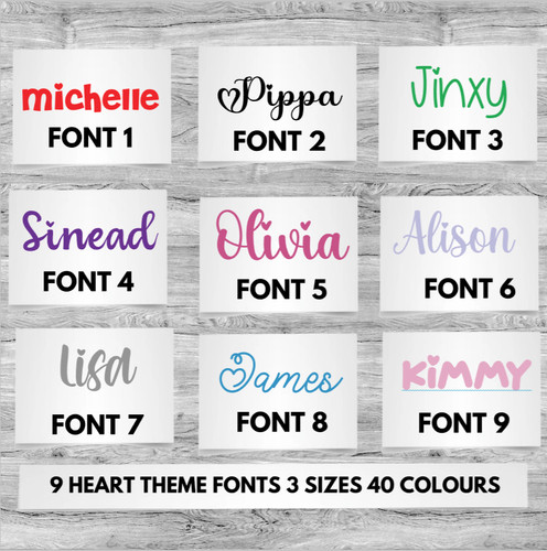 Custom personalised name word - custom,