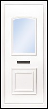 White uPVC Full Door Panel