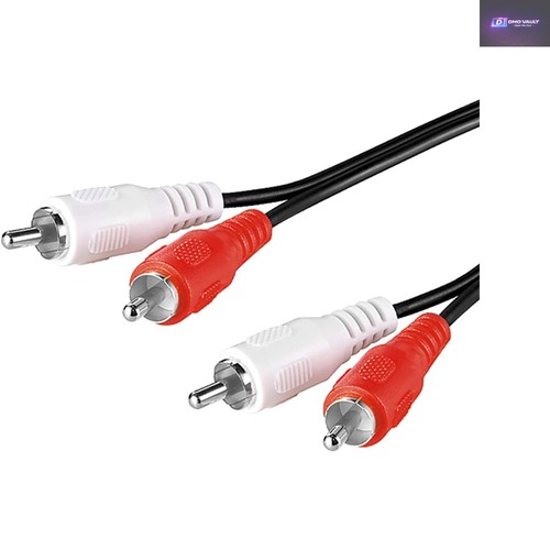 Dual composite rca - male, to